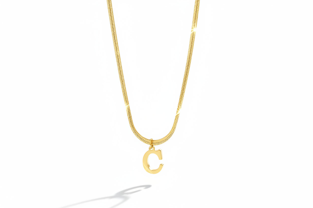 Collar Esencia con Inicial personalizado